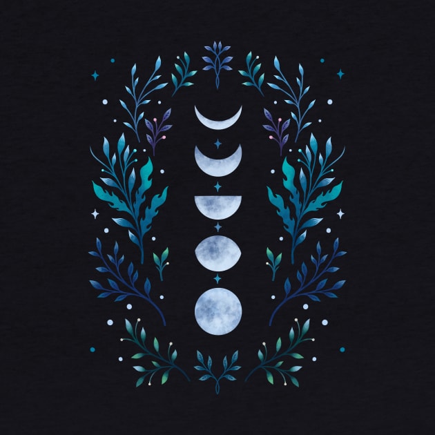 Moonlit Garden by Episodic Drawing